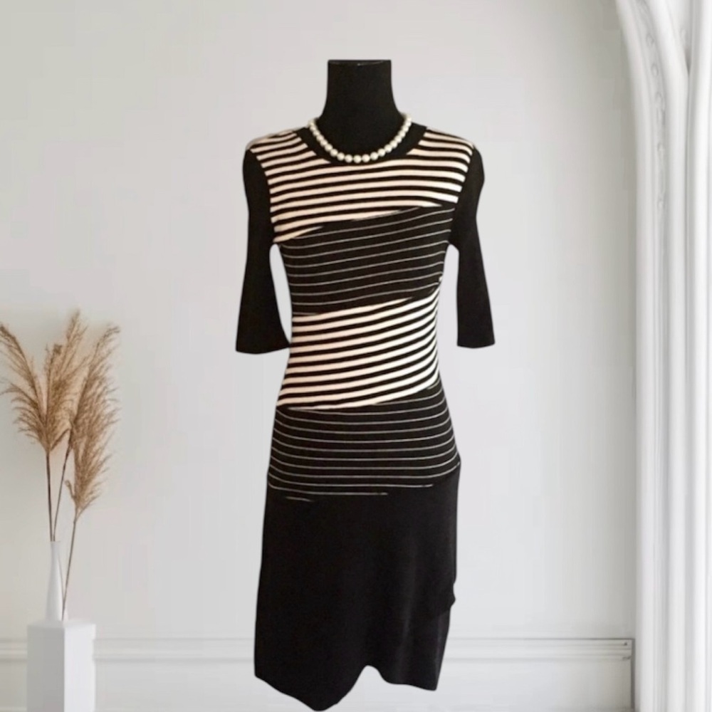 NWOT BCBGMaxAzria Striped Dress